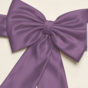 David's bridal wisteria flower girl sash
